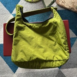 Green Baggu nylon shoulder bag